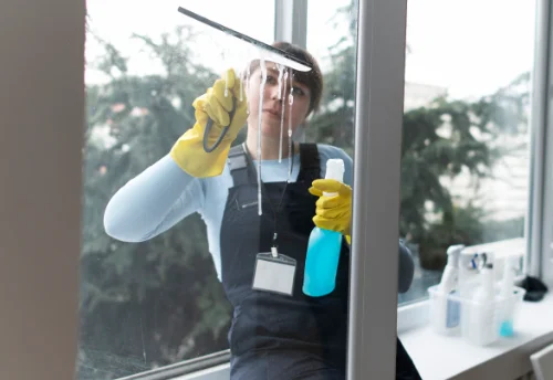 Nettoyage de vitres intérieures et extérieures à Melleran